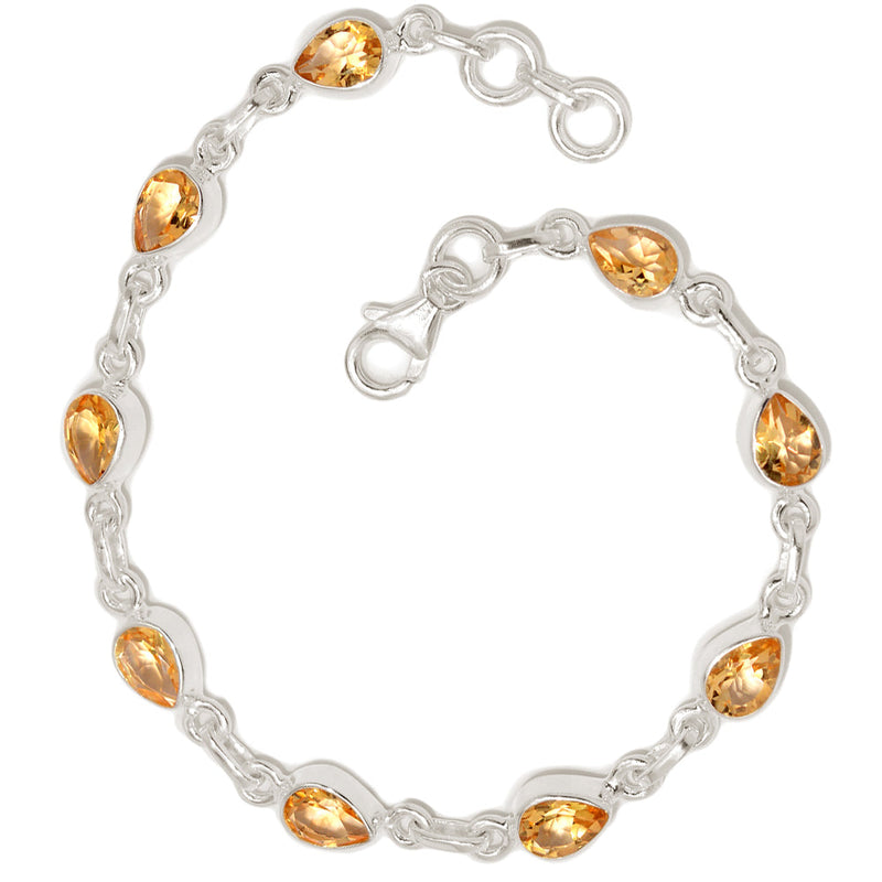 8.1" Citrine Bracelets - CITB321