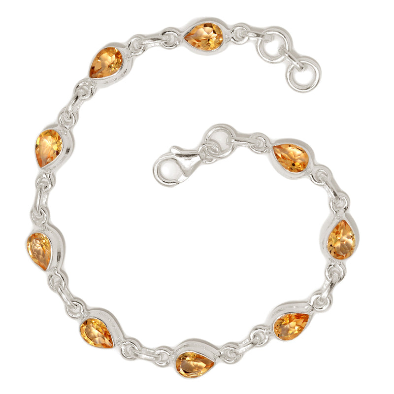 8.1" Citrine Bracelets - CITB322