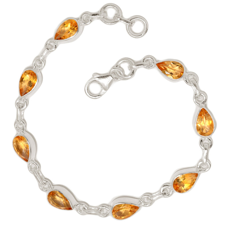7.5" Citrine Bracelets - CITB323