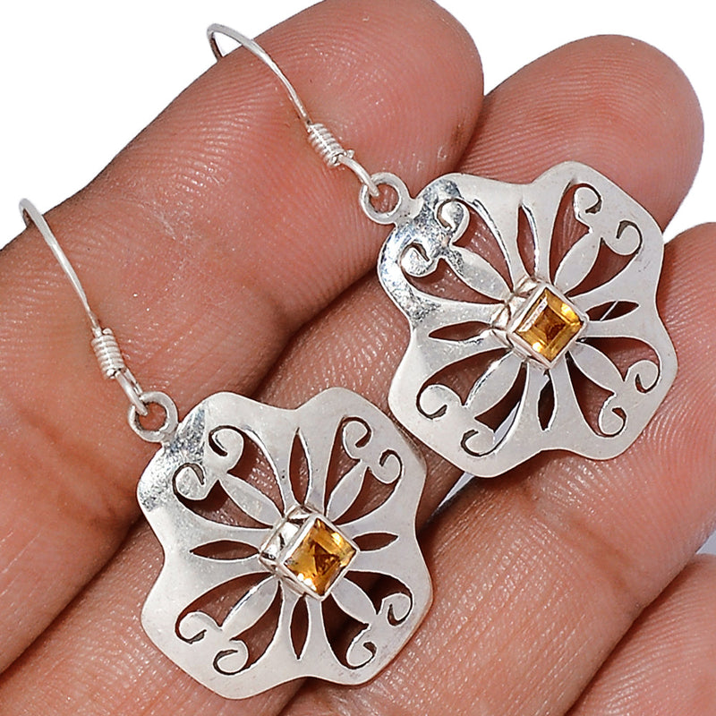 1.6" Citrine Earrings - CITE1375