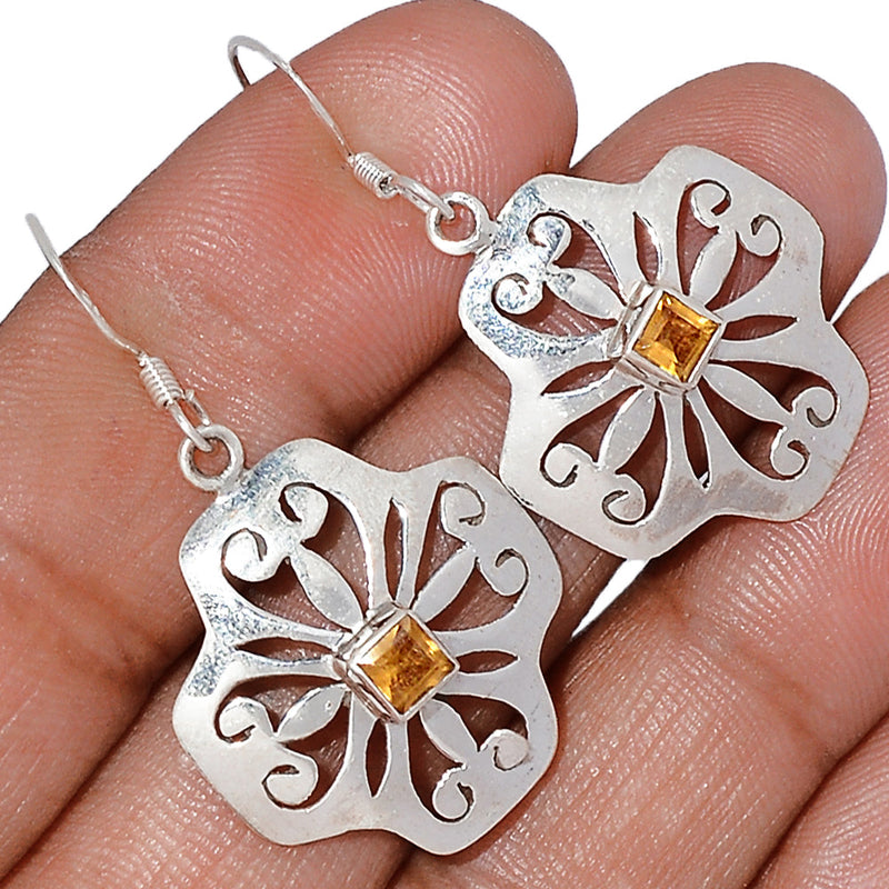 1.6" Citrine Earrings - CITE1385