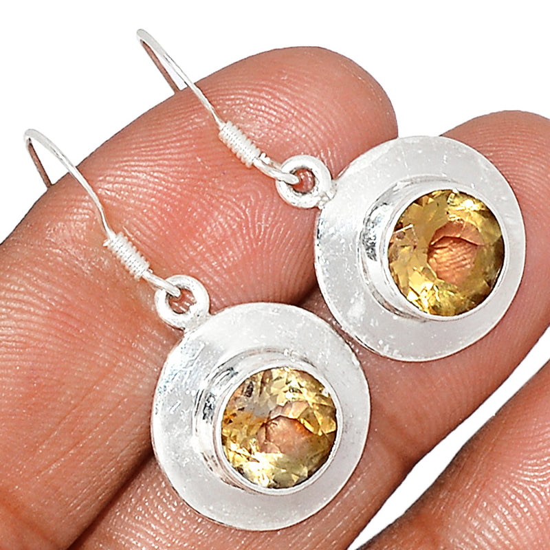 1.2" Diva - Citrine Earrings - CITE1390