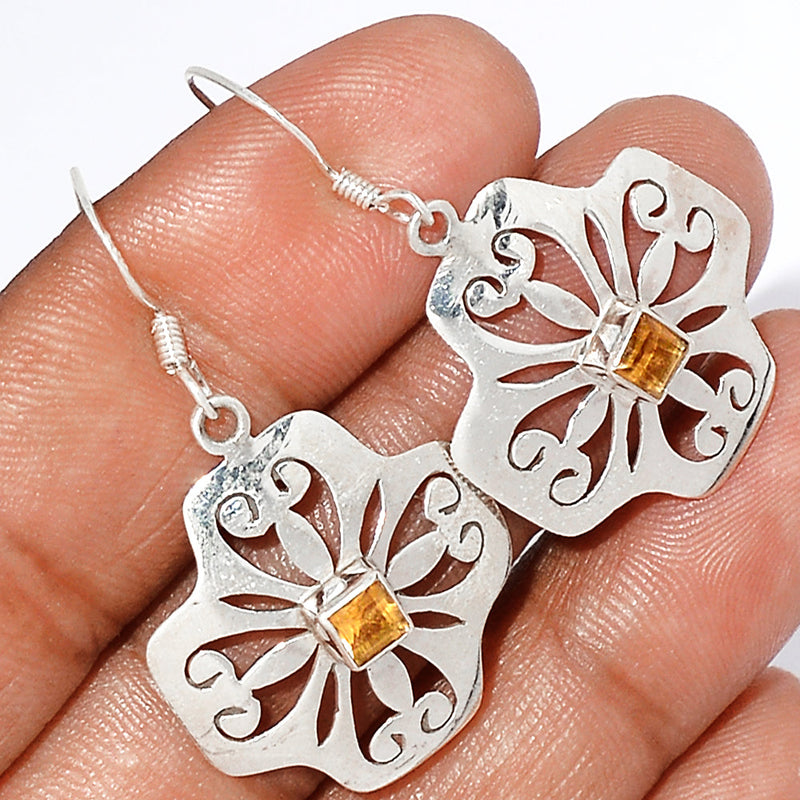 1.6" Citrine Earrings - CITE1410