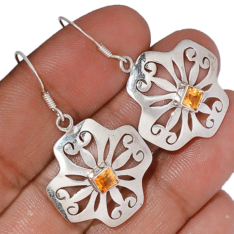 1.6" Citrine Earrings - CITE1423