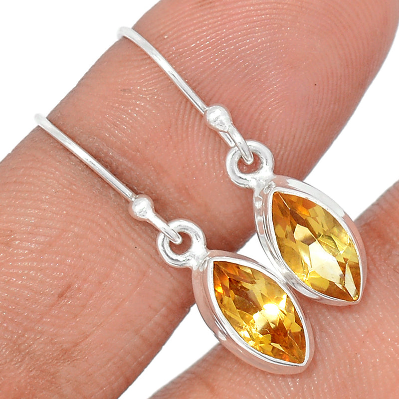 1.1" Citrine Earrings - CITE1798