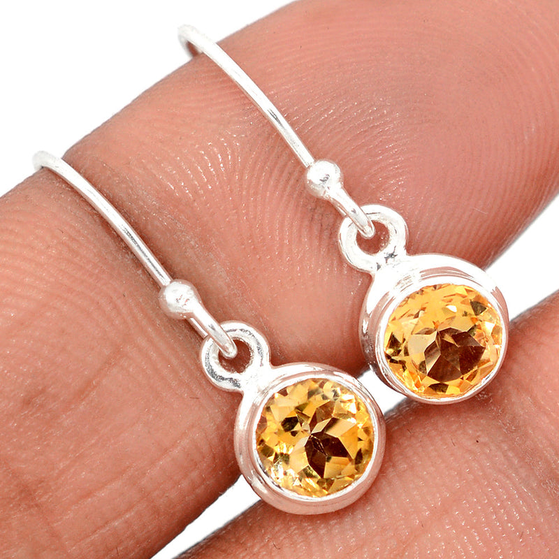 1" Citrine Earrings - CITE1870