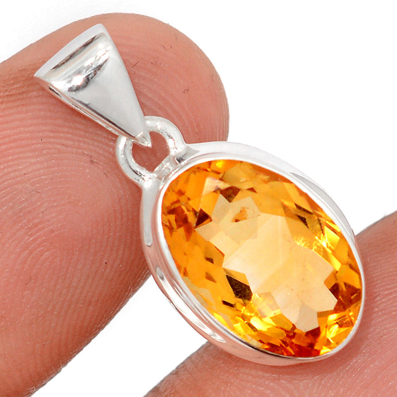 1" Mandarin Citrine Pendants - CITP2454