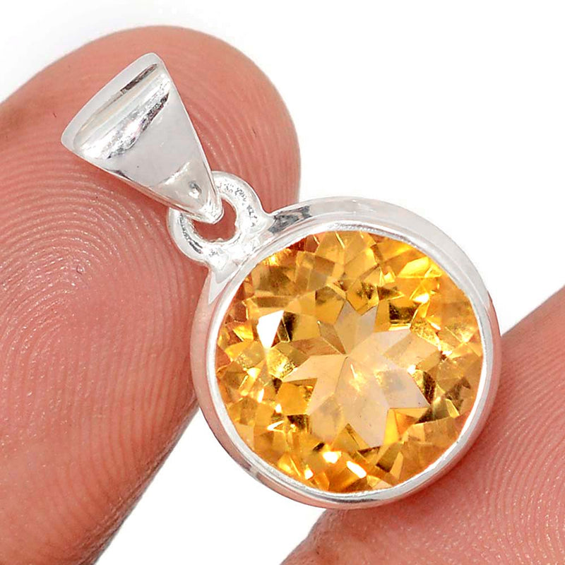 1" Citrine Pendants - CITP2472