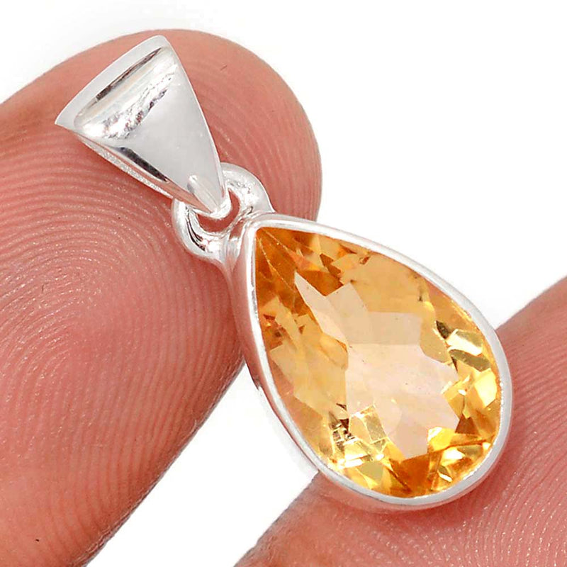 1" Citrine Pendants - CITP2473