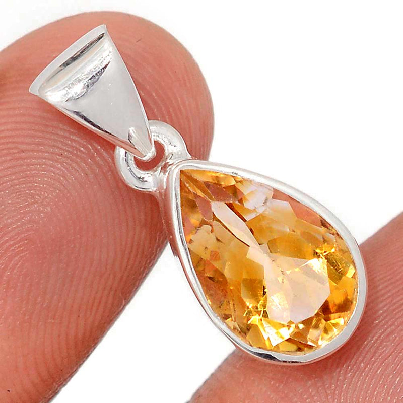1" Citrine Pendants - CITP2474