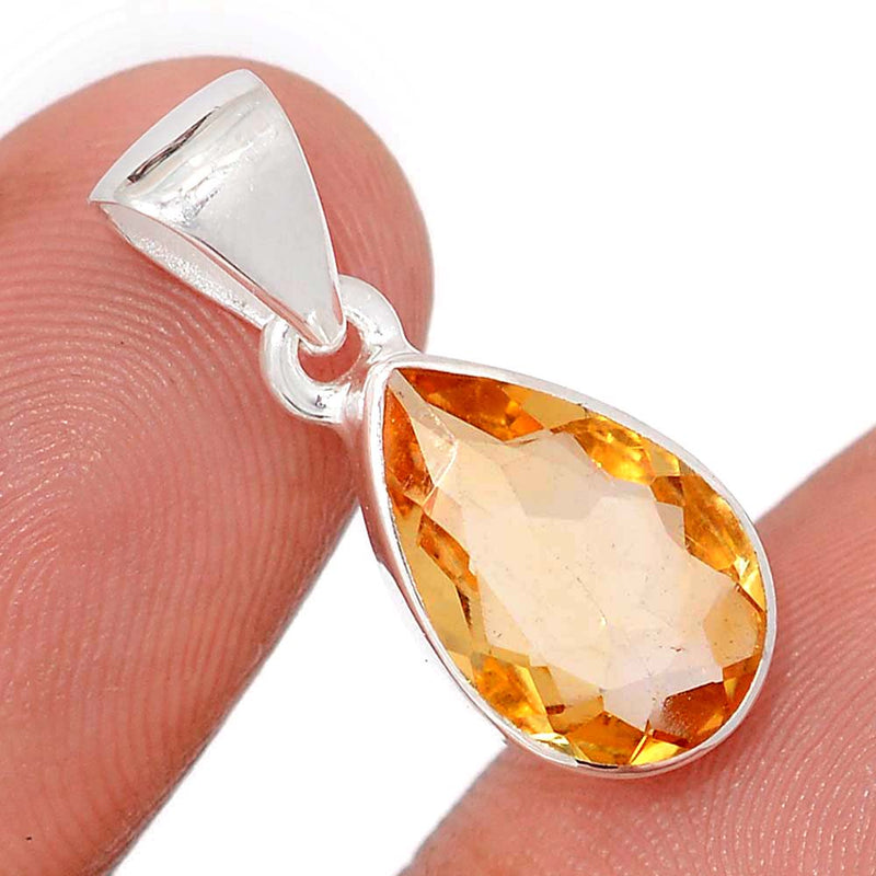 1" Citrine Pendants - CITP2476