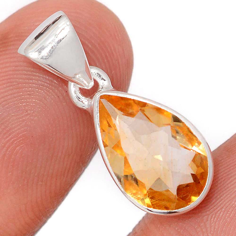 1" Citrine Pendants - CITP2479