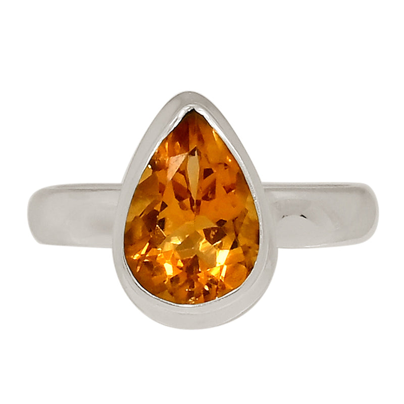 Mandarin Citrine Ring - CITR1393