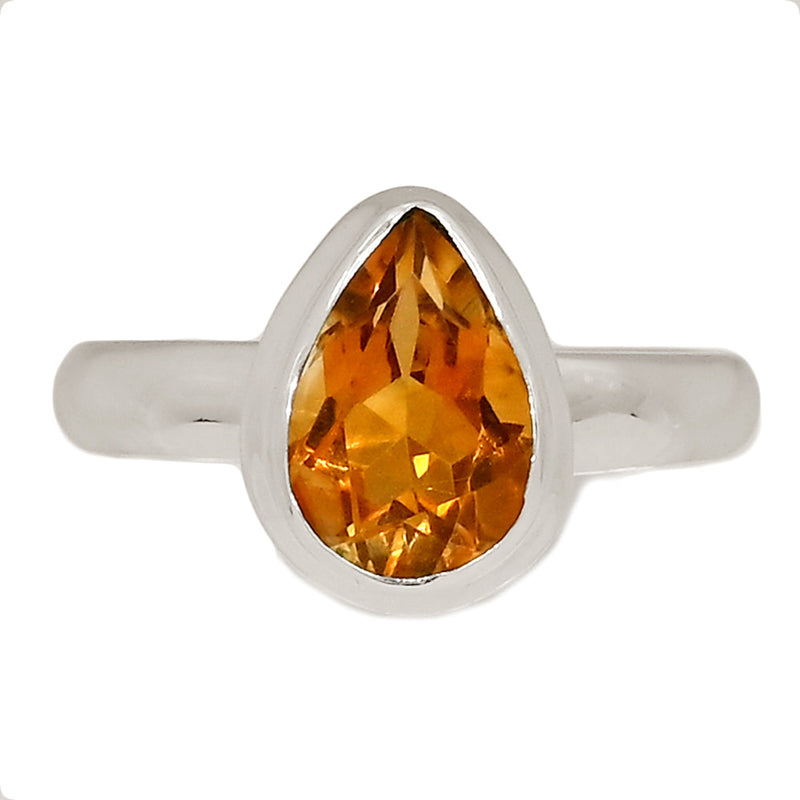 Mandarin Citrine Ring - CITR1407