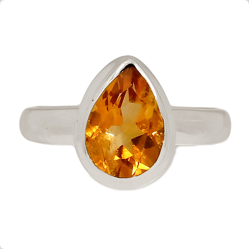 Mandarin Citrine Ring - CITR1408