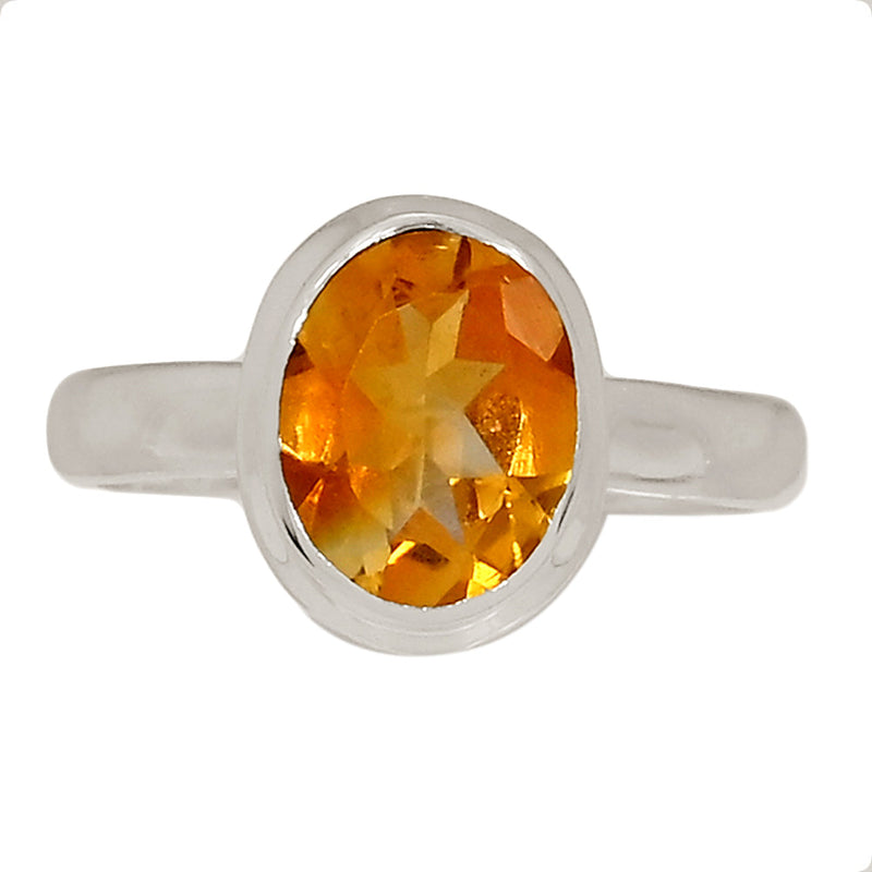 Mandarin Citrine Ring - CITR1409