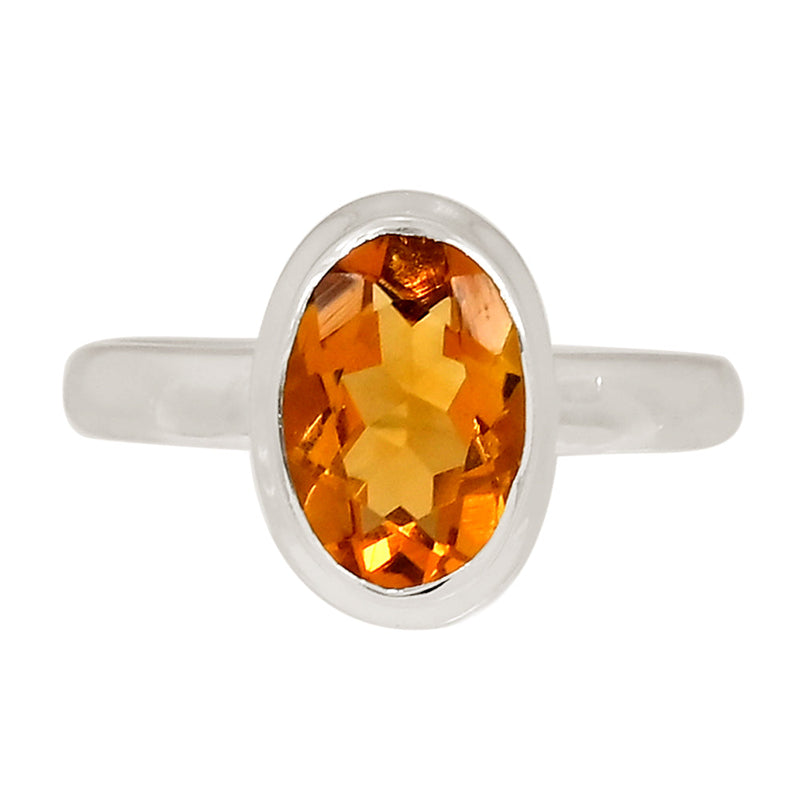 Mandarin Citrine Ring - CITR1413