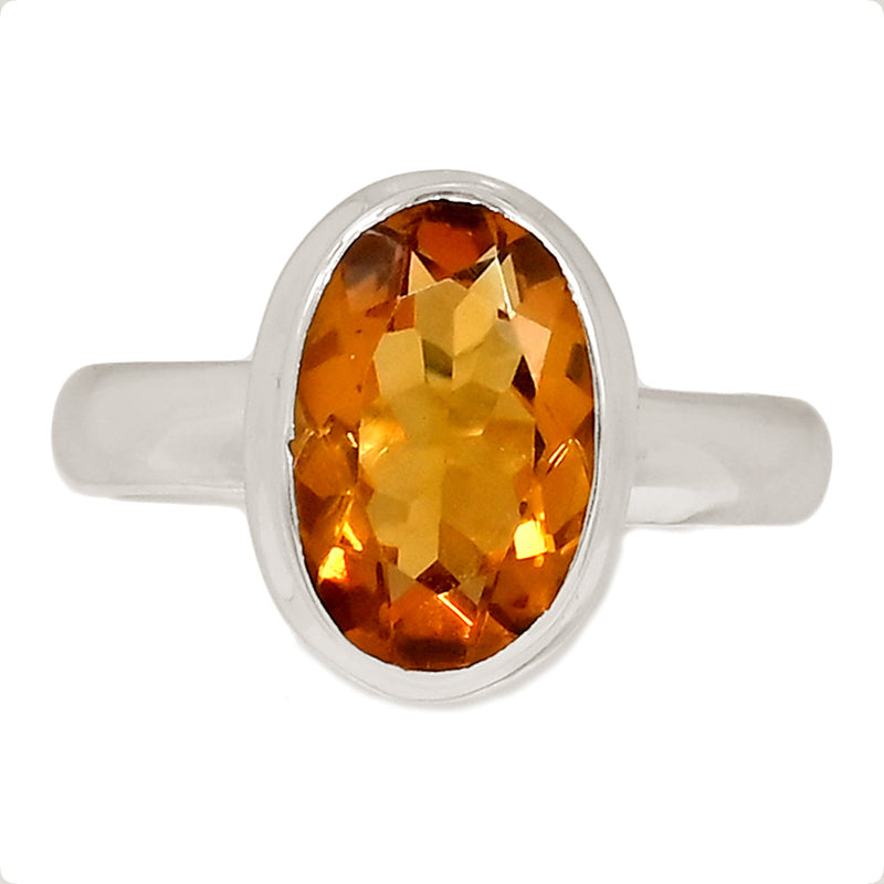 Mandarin Citrine Ring - CITR1415