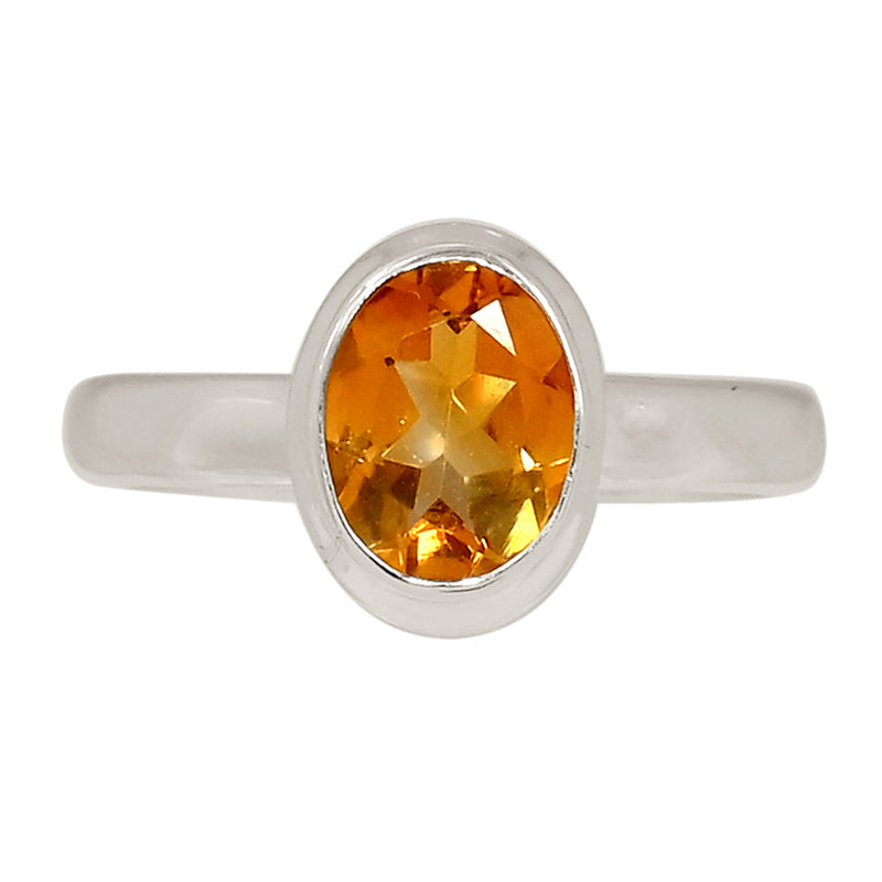 Mandarin Citrine Ring - CITR1417
