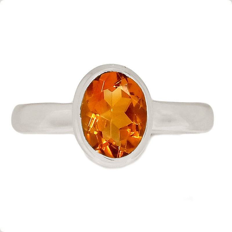 Mandarin Citrine Ring - CITR1423