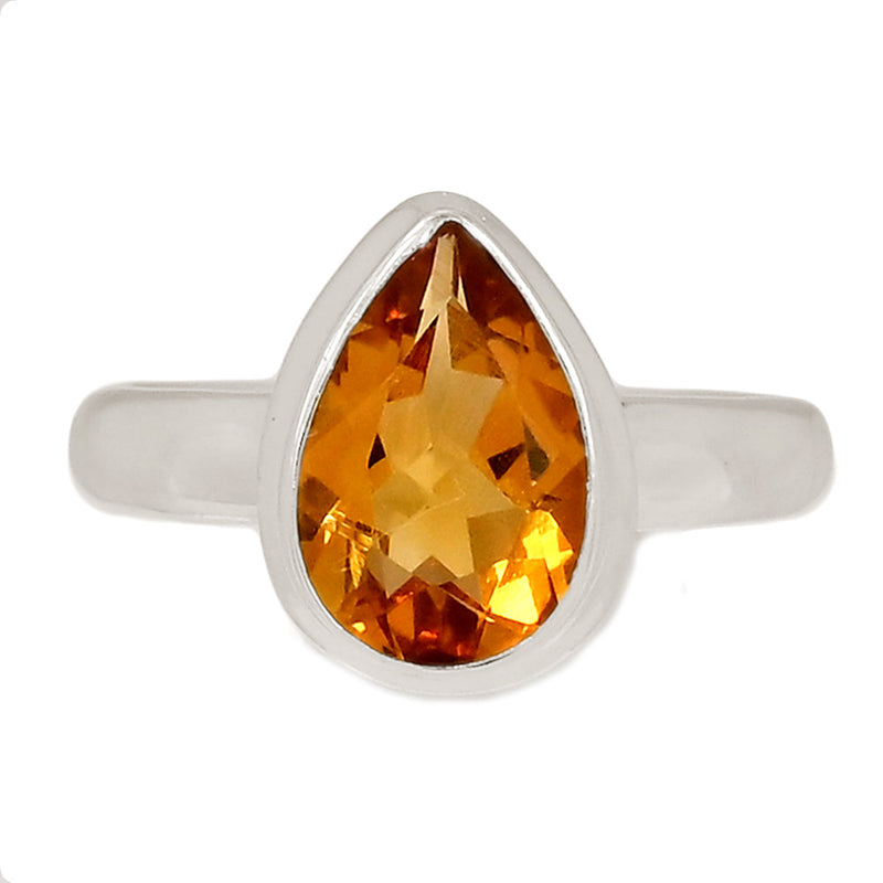 Mandarin Citrine Ring - CITR1424