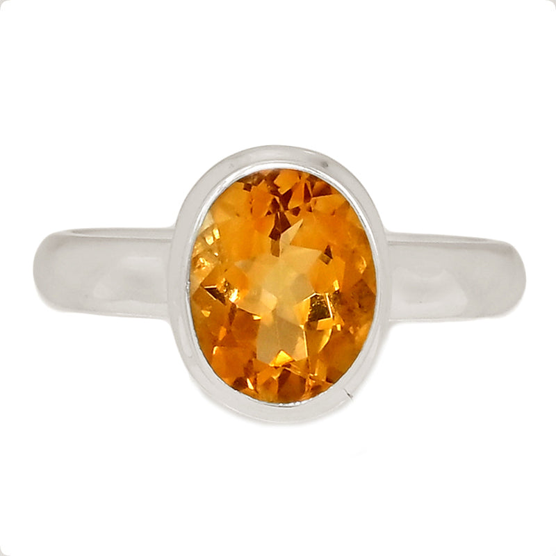 Mandarin Citrine Ring - CITR1425