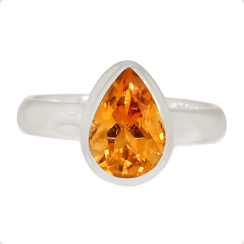 Mandarin Citrine Ring - CITR1426