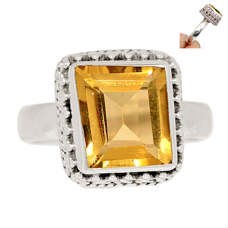 Fine Filigree - Citrine Ring - CITR1489