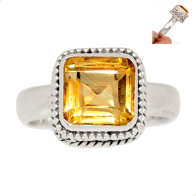 Fine Filigree - Citrine Ring - CITR1492