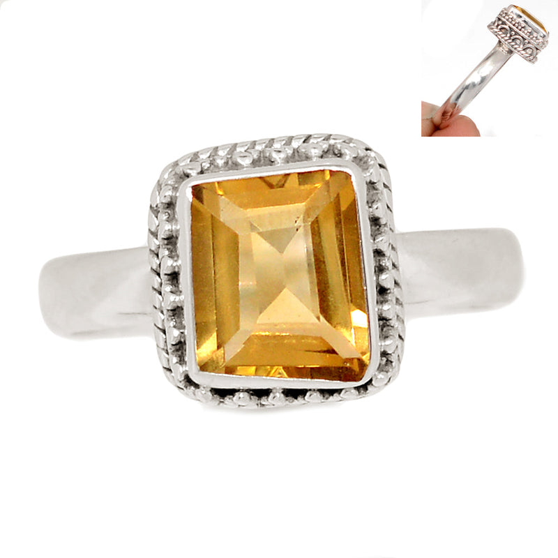 Fine Filigree - Citrine Ring - CITR1497