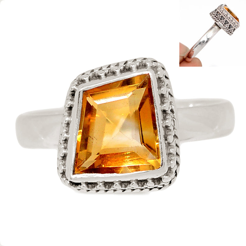 Fine Filigree - Citrine Ring - CITR1498