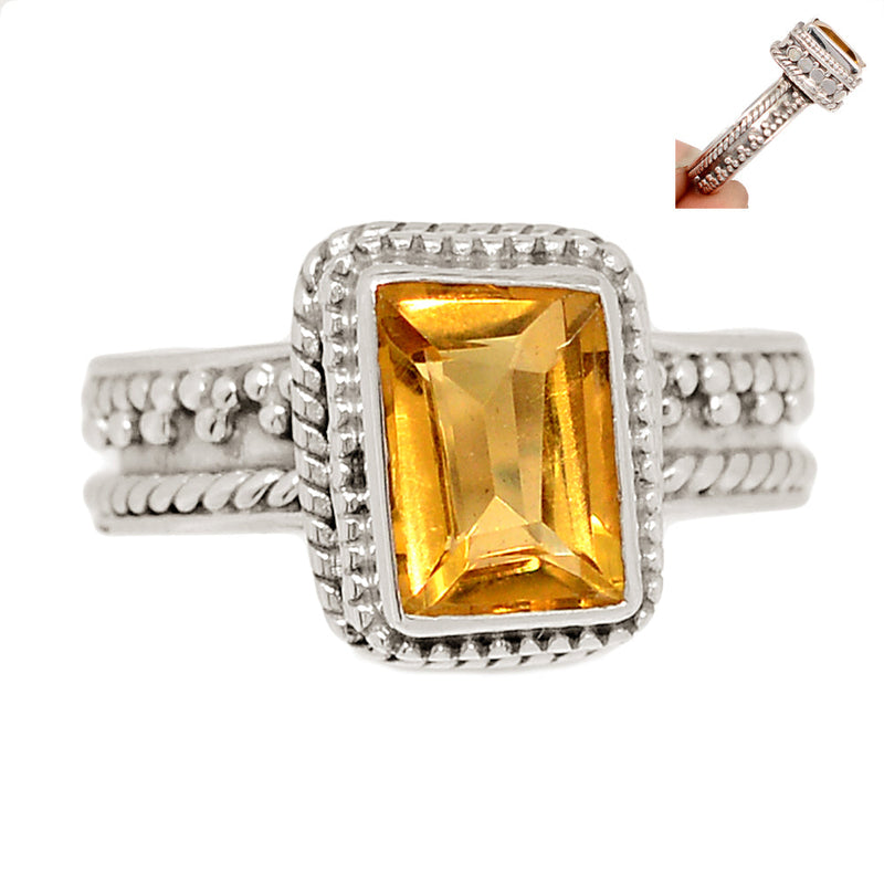 Fine Filigree - Citrine Ring - CITR1499