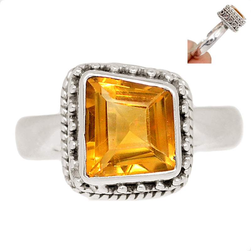 Fine Filigree - Citrine Ring - CITR1505