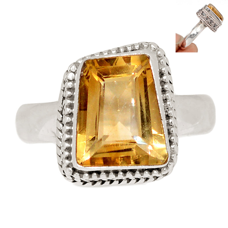 Fine Filigree - Citrine Ring - CITR1506