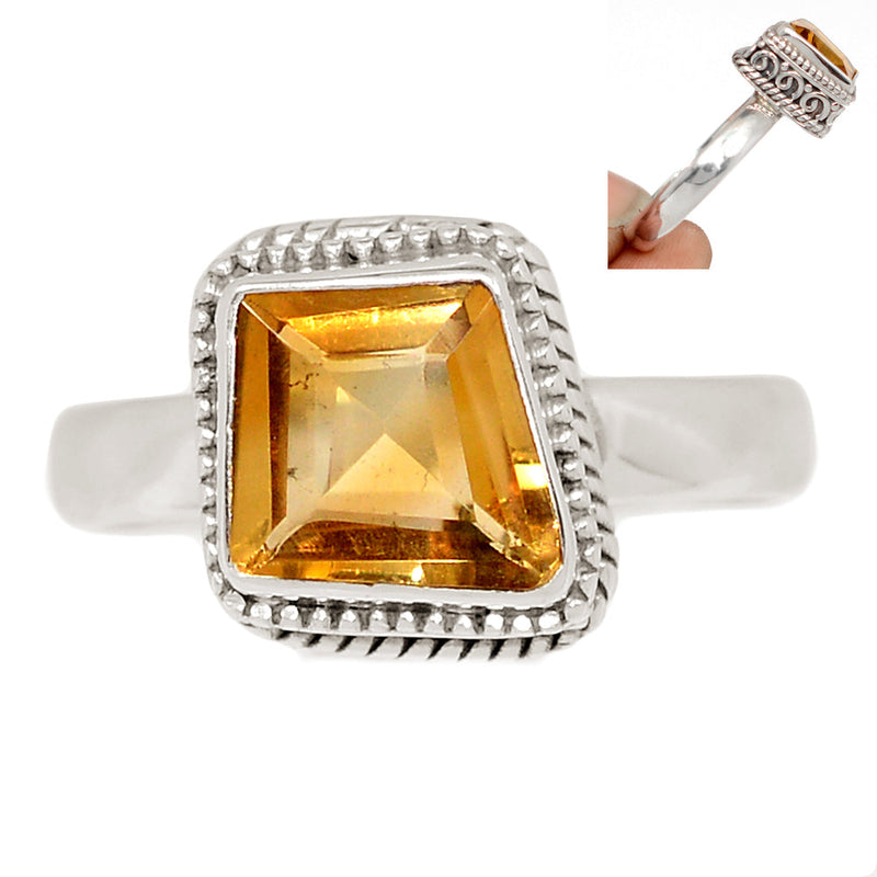 Fine Filigree - Citrine Ring - CITR1507
