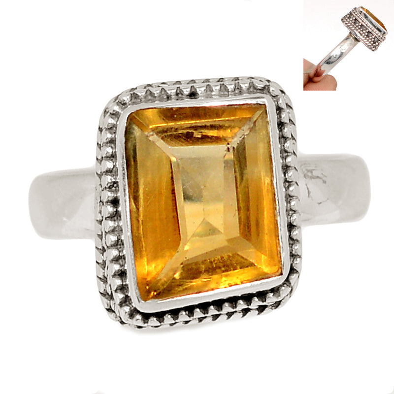 Fine Filigree - Citrine Ring - CITR1509