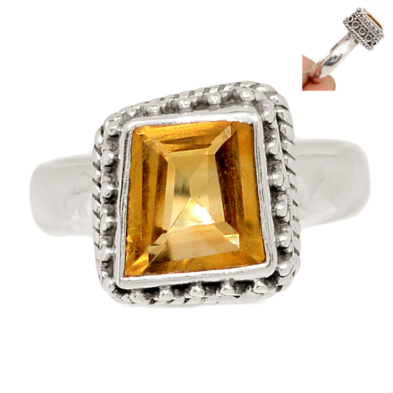 Fine Filigree - Citrine Ring - CITR1511