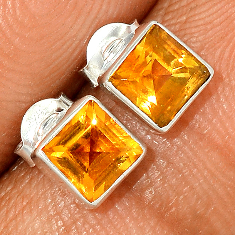 Citrine Studs - CITS759