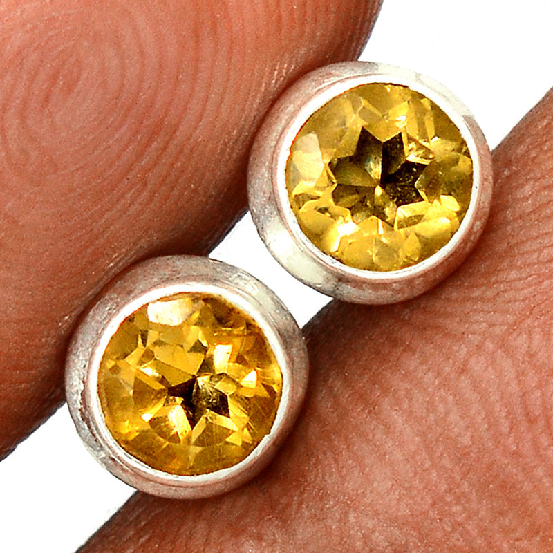 Citrine Studs - CITS902