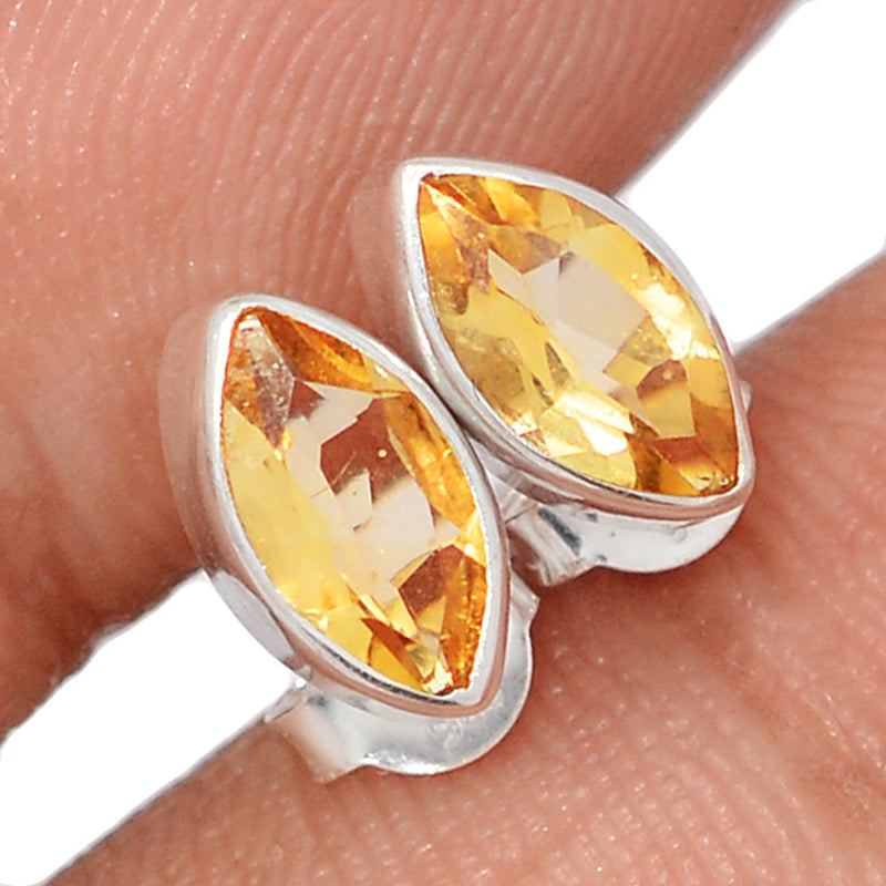 Citrine Studs - CITS908
