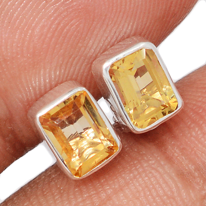Citrine Studs - CITS912
