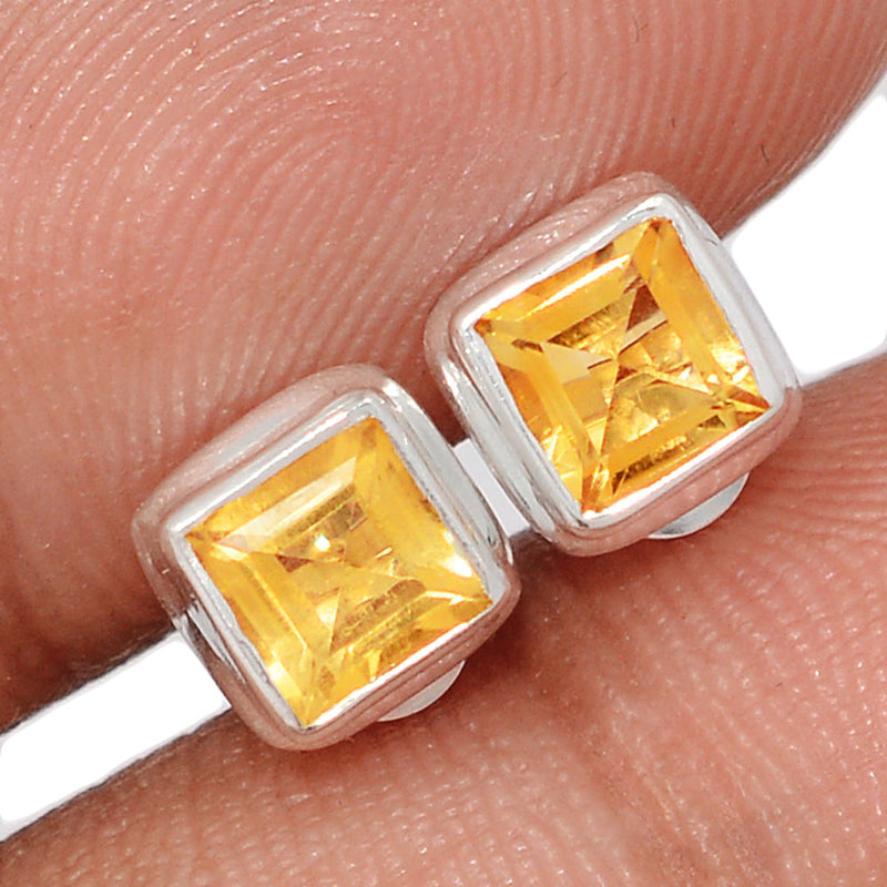 Citrine Studs - CITS913