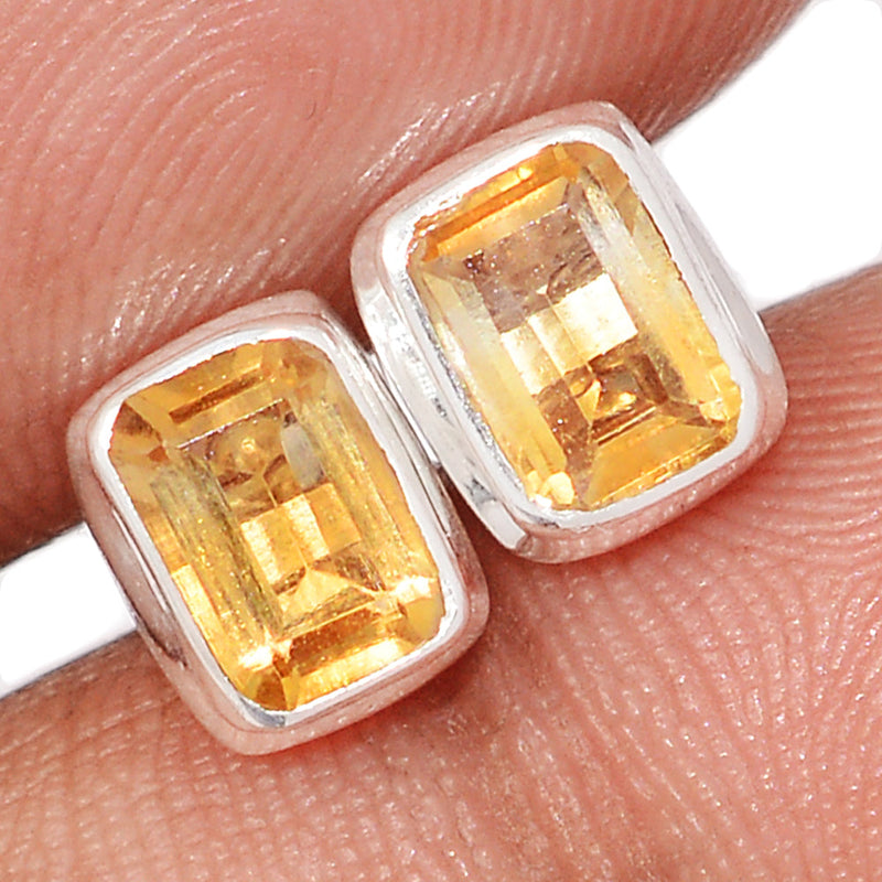 Citrine Studs - CITS928