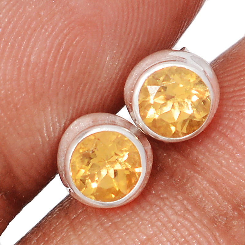 Citrine Studs - CITS933