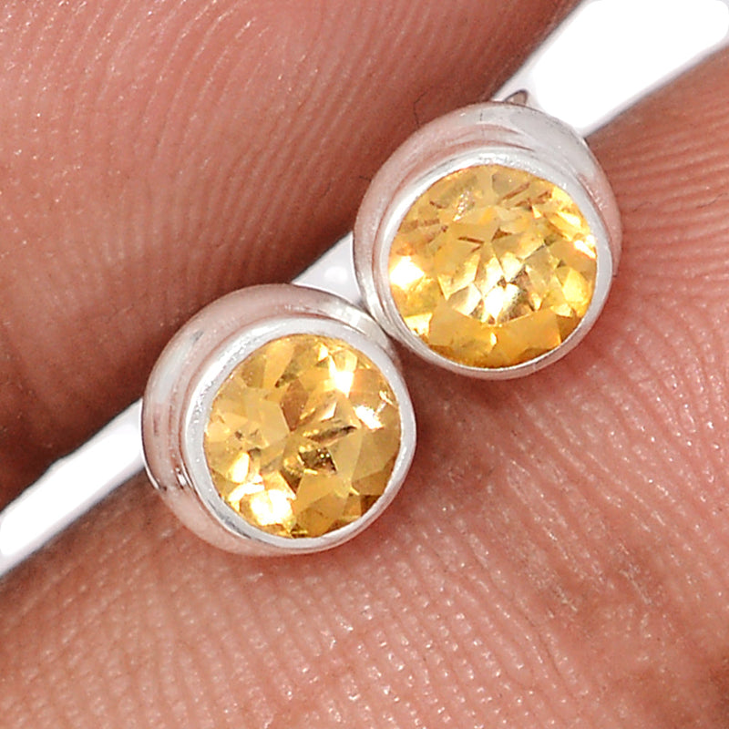 Citrine Studs - CITS936