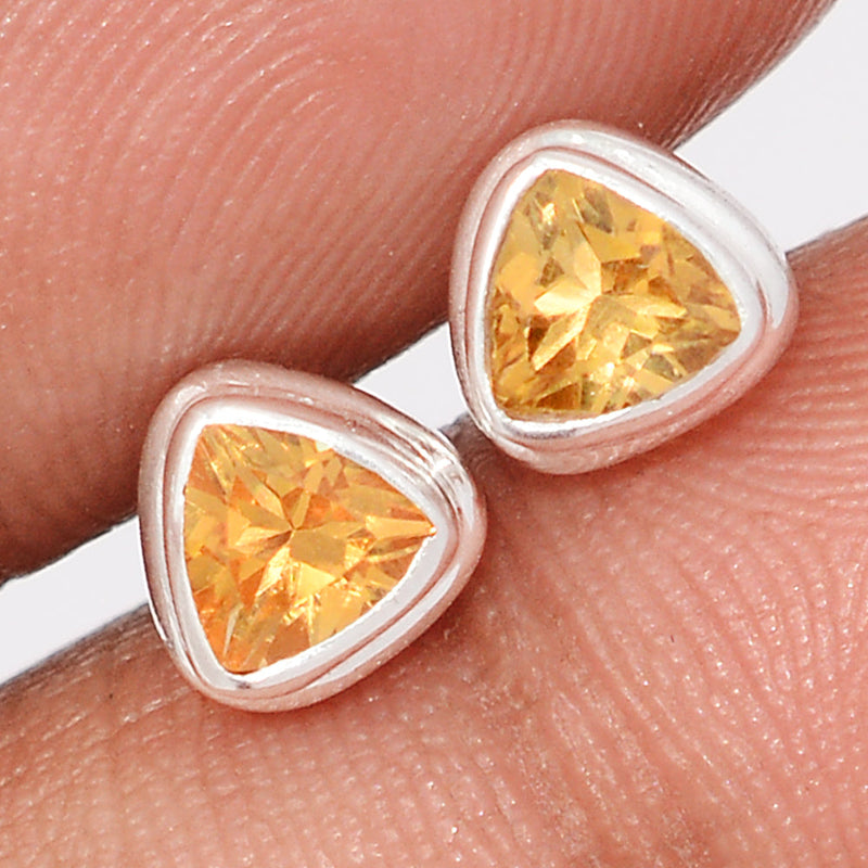 Citrine Studs - CITS937