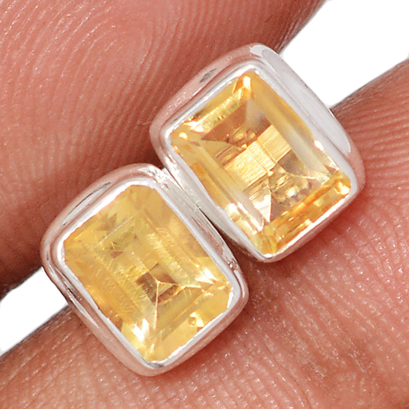 Citrine Studs - CITS938