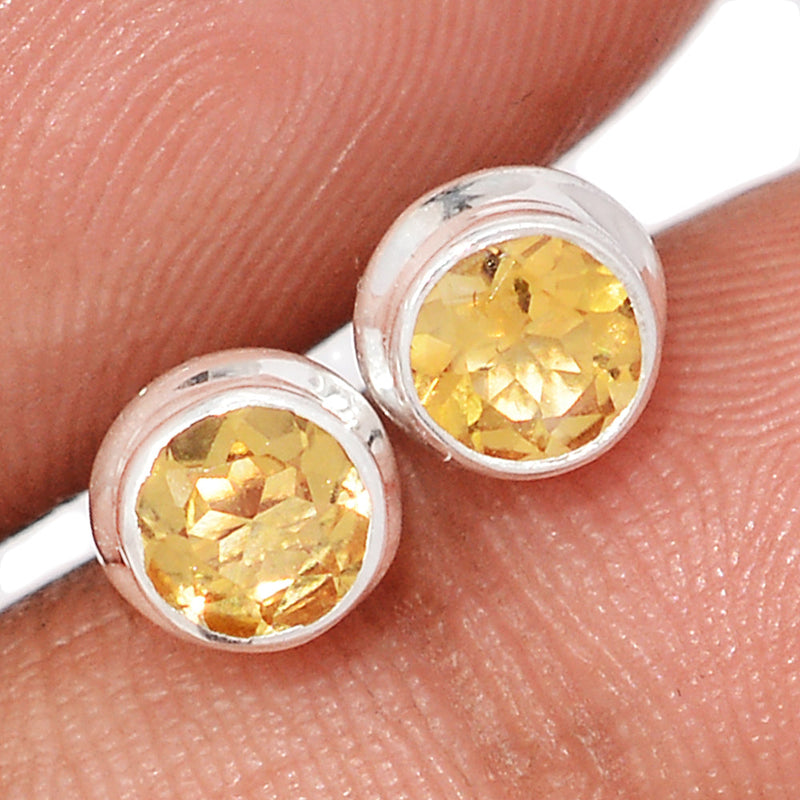 Citrine Studs - CITS939