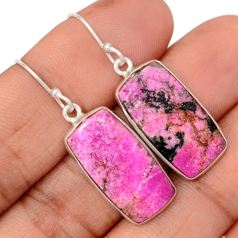 1.6" Cobalt Cabochon Earrings - CLCE68