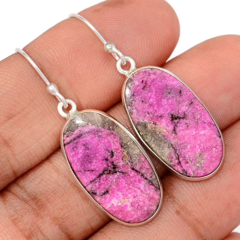 1.6" Cobalt Cabochon Earrings - CLCE74